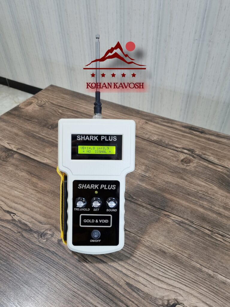 یون یاب Shark Plus 2022 gold &void - فلزیاب کهن کاوش
