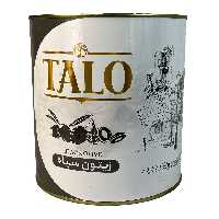 زیتون سیاه باهسته سوپر قوطی 3کیلو تالو