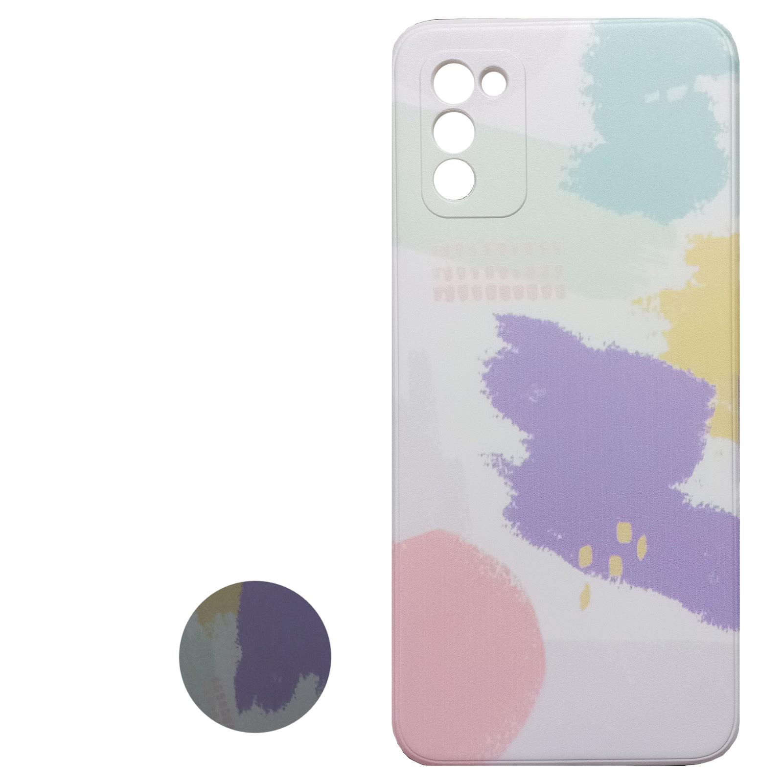 کاور مدل S0643 مناسب برای گوشی موبایل سامسونگ Galaxy A02s به همراه پاپ سوکت