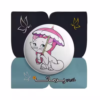 پیکسل پرمانه طرح گربه ملوس کد pm.5073 