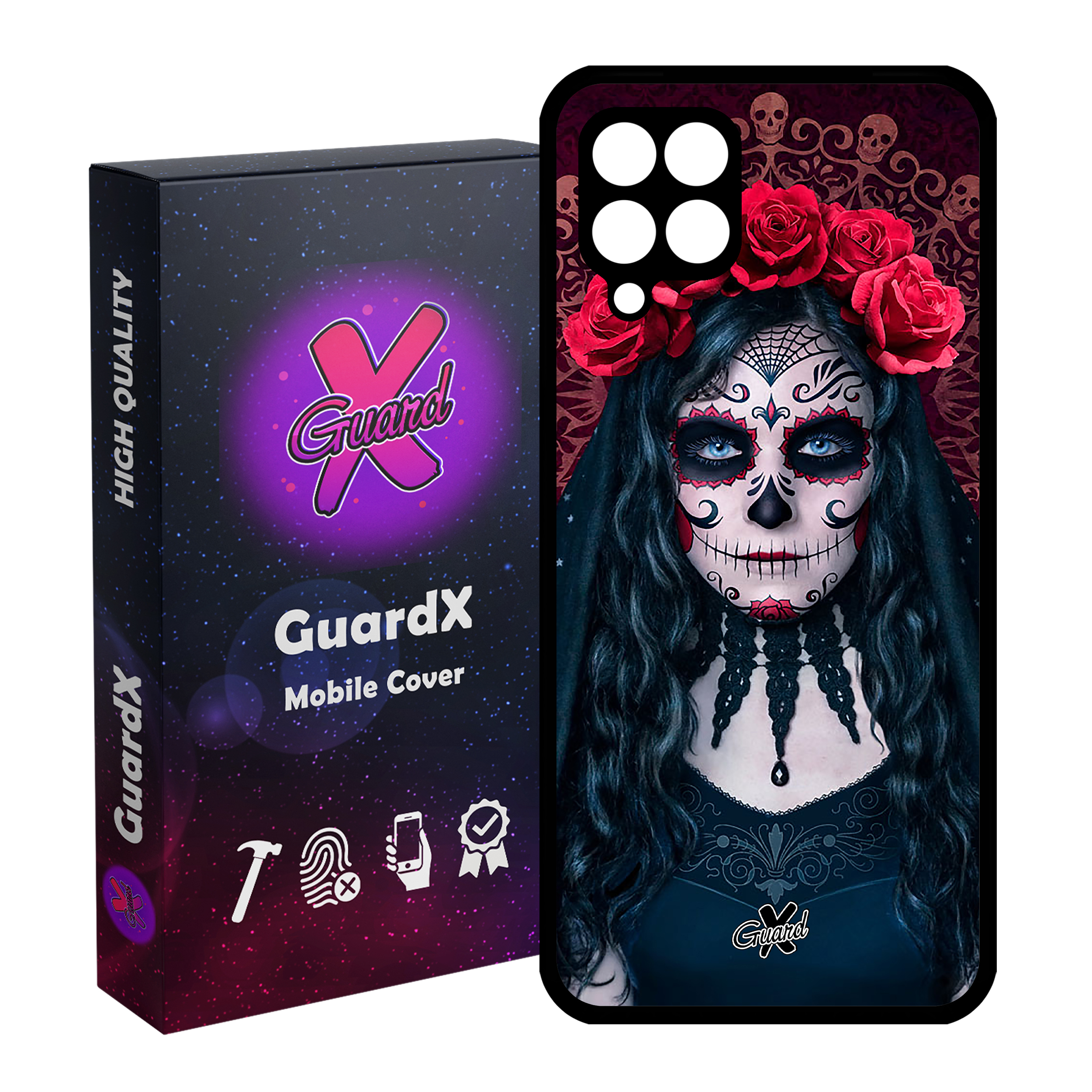 کاور گارد ایکس طرح Bride مدل Glass10062 مناسب برای گوشی موبایل سامسونگ Galaxy M32 4G / F22