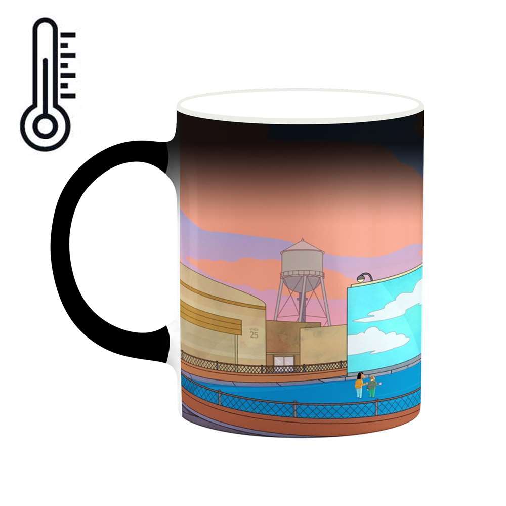 ماگ حرارتی کاکتی طرح کارتون BoJack Horseman مدل mgh22343