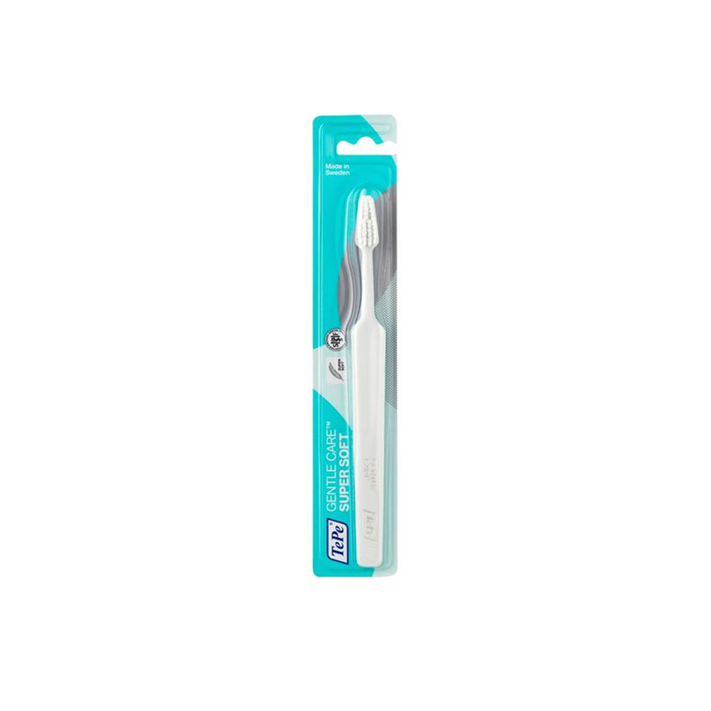 مسواک مدل Gentle Care با برس xxsoft سفید ته په
