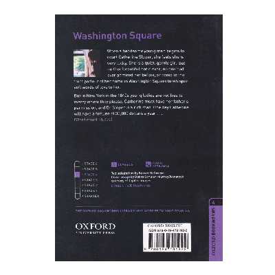 کتاب Oxford Bookworms Washington Square اثر Henry James انتشارات الوندپویان