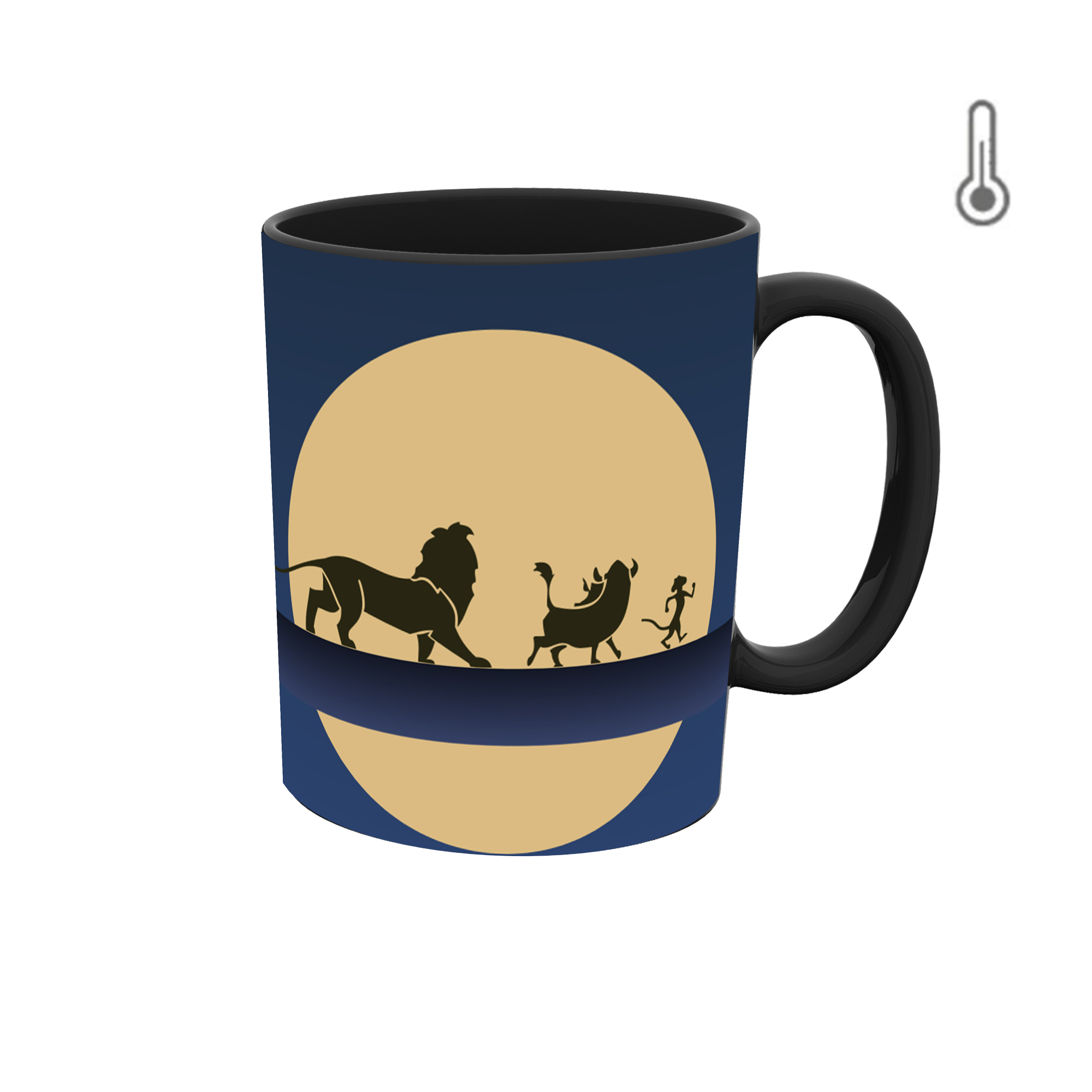 ماگ حرارتی طرح انیمیشن شیرشاه 