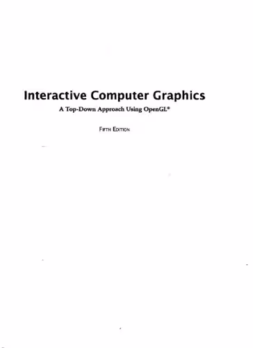 خرید و دانلود نسخه کامل کتاب Interactive Computer Graphics: A Top-Down Approach Using OpenGL (5th Edition) | الی فایل | مرجع خرید و فروش فایل
