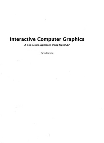 خرید و دانلود نسخه کامل کتاب Interactive Computer Graphics: A Top-Down Approach Using OpenGL (5th Edition) | الی فایل | مرجع خرید و فروش فایل