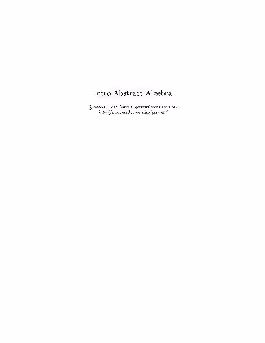 خرید و دانلود نسخه کامل کتاب Intro Abstract Algebra (1997)(en)(200s)