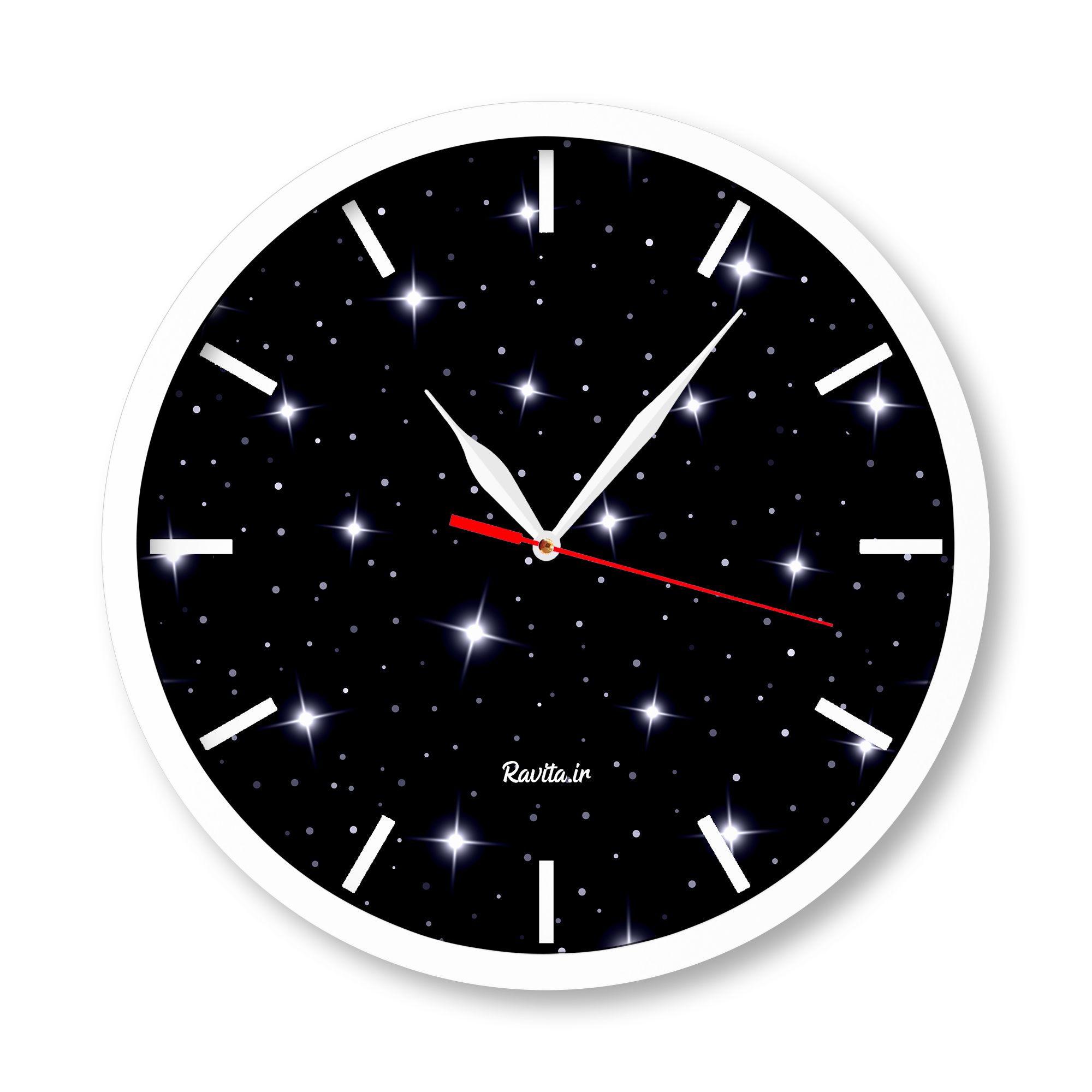 ساعت‌های دیواری راویتا طرح ستاره 2260