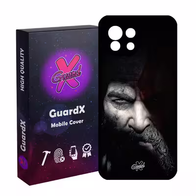 کاور گارد ایکس طرح God of War مدل Glass10418 مناسب برای گوشی موبایل شیائومی  MI 11 Lite
