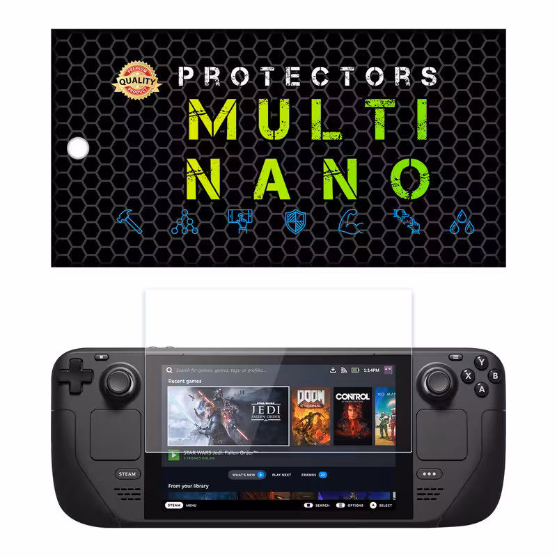 محافظ صفحه نمایش مولتی نانو مدل X-S1N مناسب برای کنسول بازی ولو Steam Deck | کالا برتری