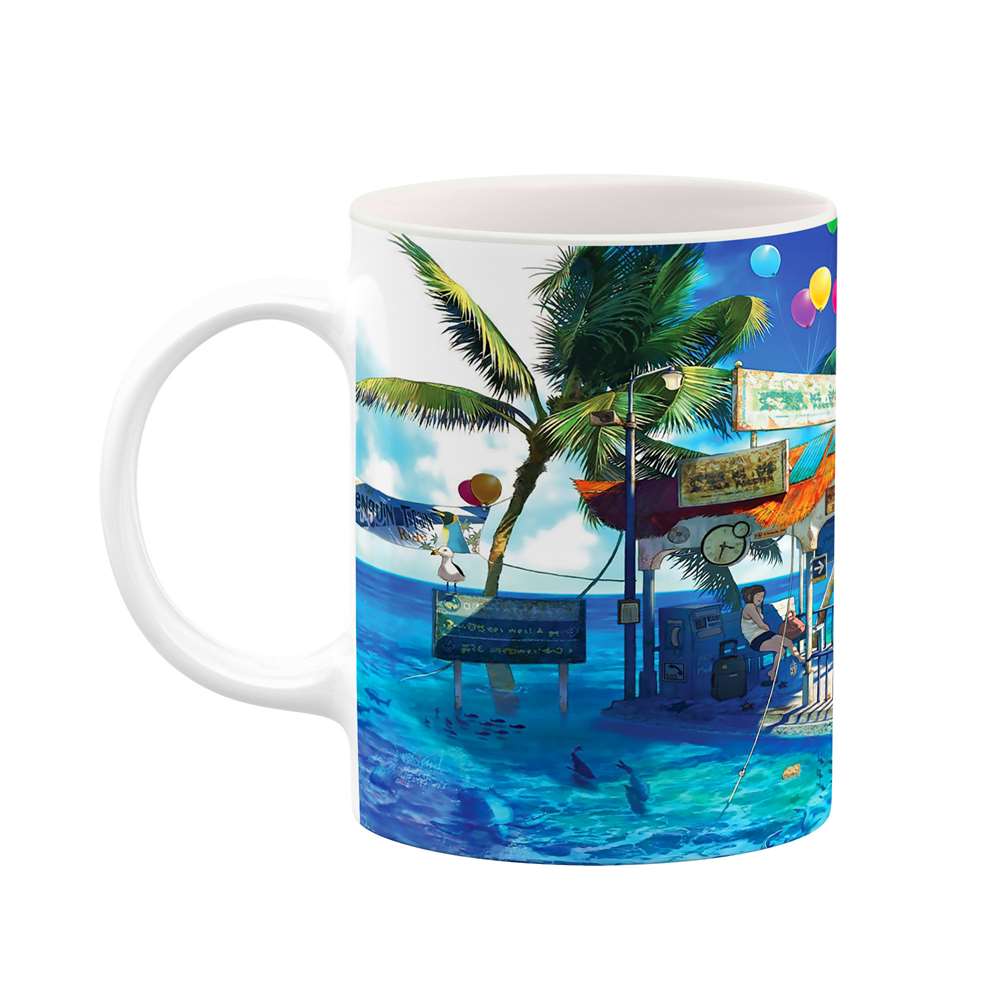 ماگ طرح منظره انیمه مدل mgp10016