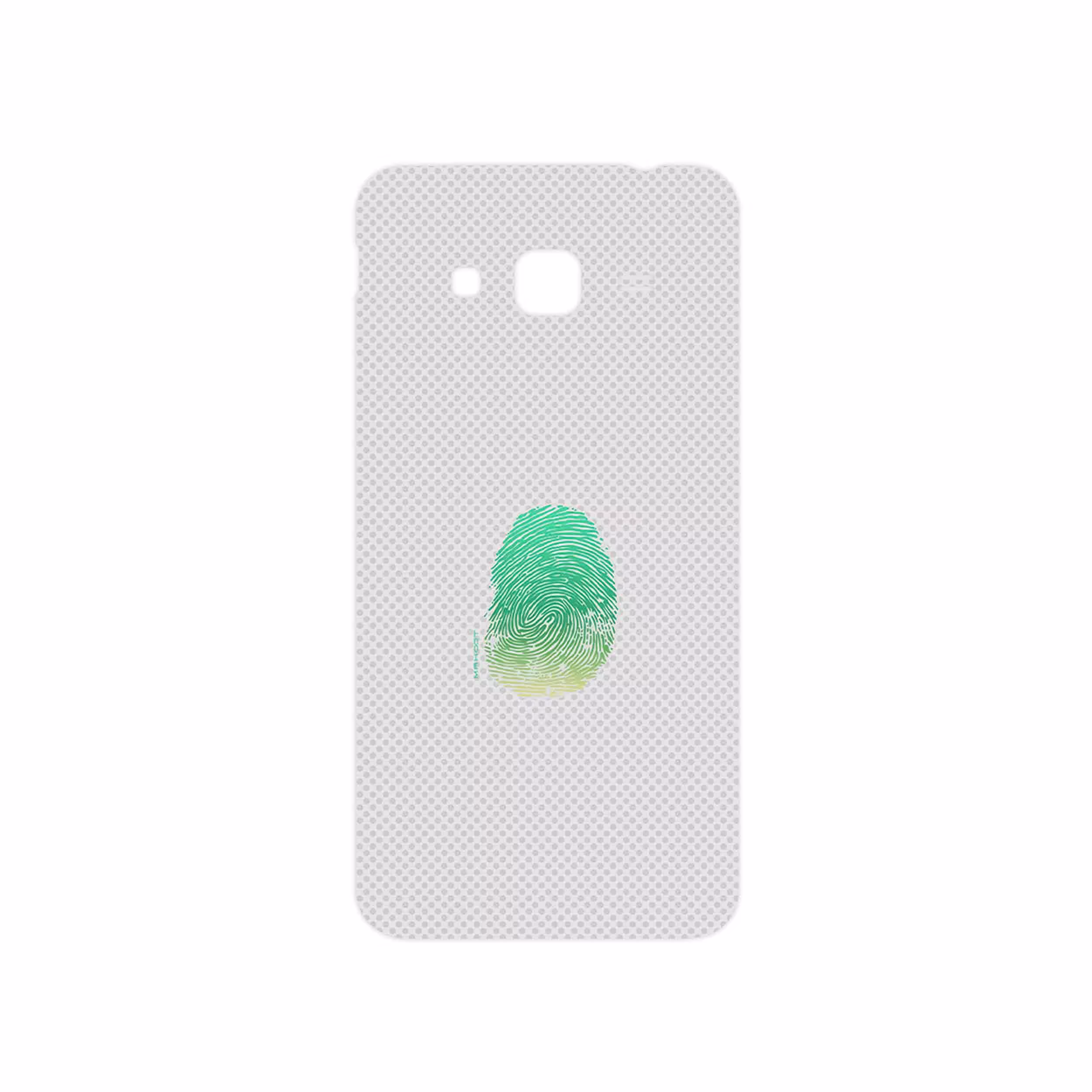 برچسب پوششی ماهوت مدل Minimal Fingerprint مناسب برای گوشی موبایل سامسونگ Galaxy J3 2016