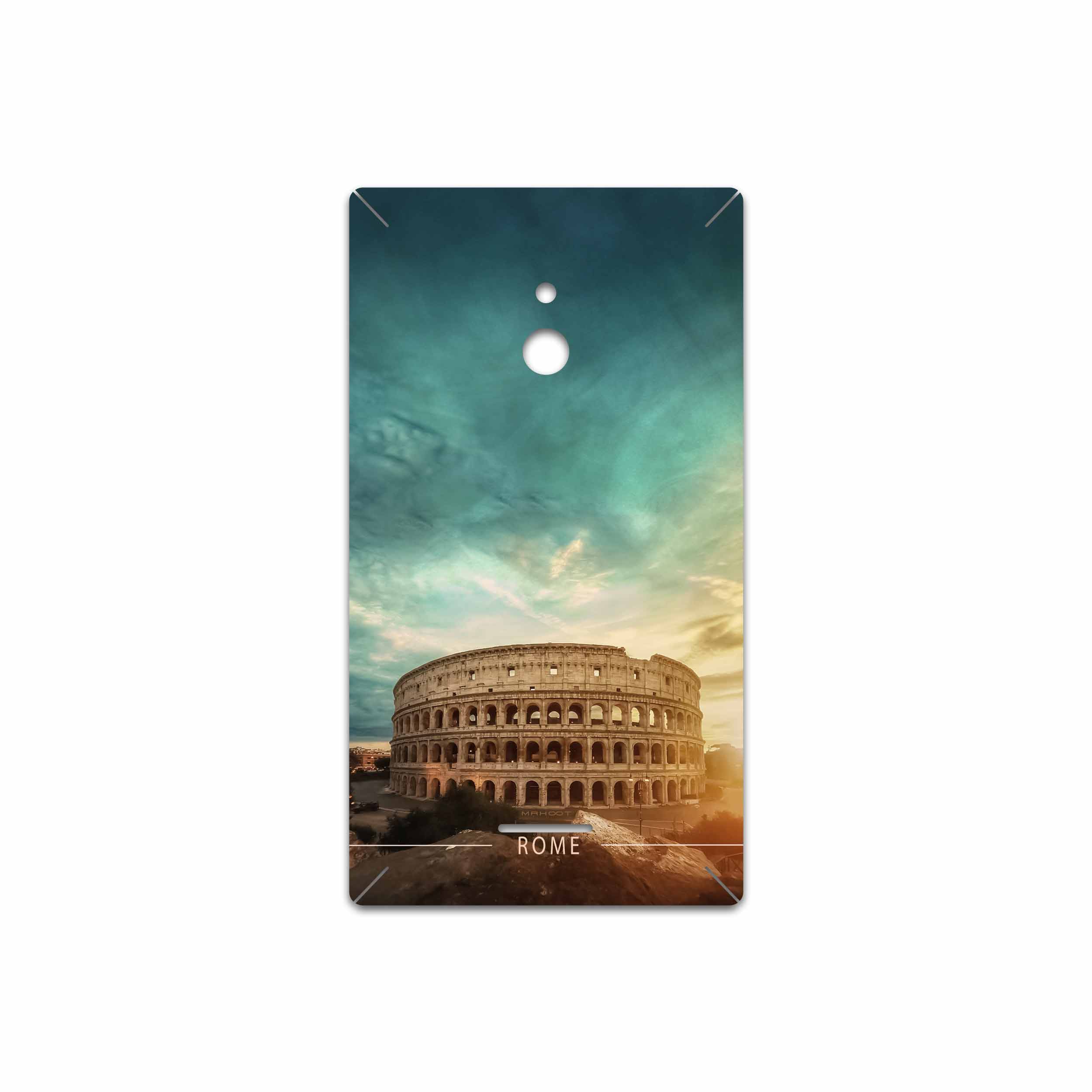 برچسب پوششی ماهوت مدل Rome City مناسب برای گوشی موبایل نوکیا XL