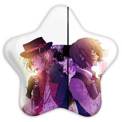 پیکسل خندالو طرح دازای و چویا انیمه سگ های ولگرد بانگو مدل ستاره ای کد 11787