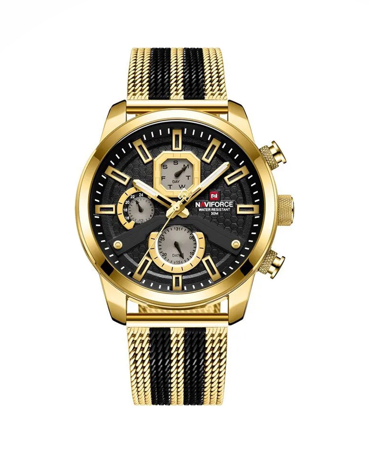 ساعت مچی مردانه ناوی فورس NAVIFORCE NF9211 G/B