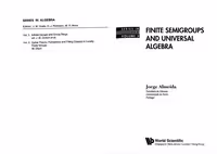 خرید و دانلود نسخه کامل کتاب Finite Semigroups and Universal Algebra (Series in Algebra, Vol 3)
