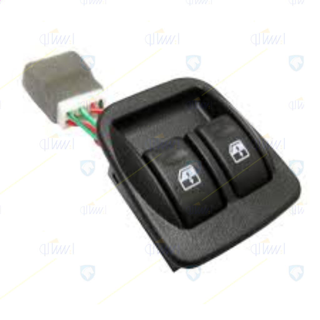 مجموعه كليد هاي شيشه بالابر جلو و آينه رانا شرکتی اصل ایساکو - نمایندگی ایرانخودرو نقشینه