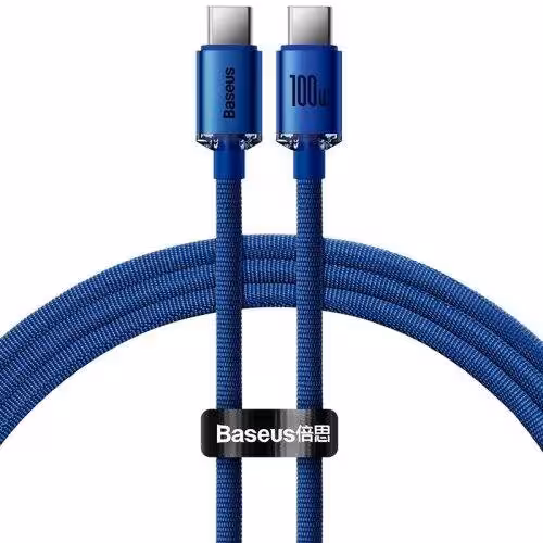 کابل تبدیل فست شارژ Baseus CAJY00070 Type-C to Type-C 5A PD 100W 2m