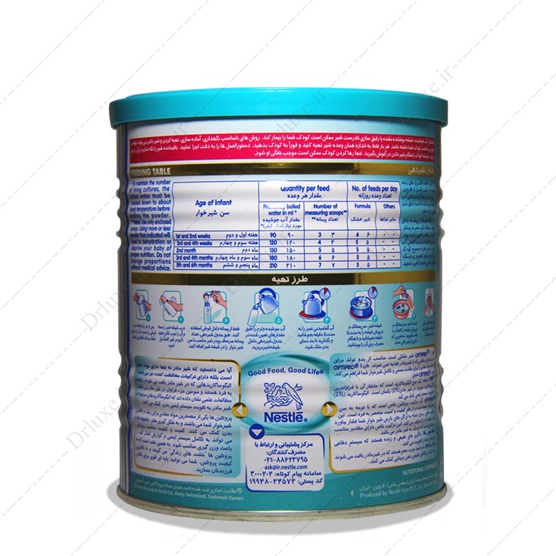 قیمت و خرید شیر خشک نان اپتی پرو 1 نستله 400 گرم - دکتر لوکس