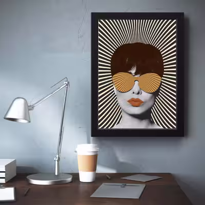 تابلو مدل مینیمال Alexa کدm2405