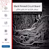 برچسب پوششی ماهوت مدل Black Printed Circuit Board مناسب برای تبلت اپل iPad mini 2 2013 A1489