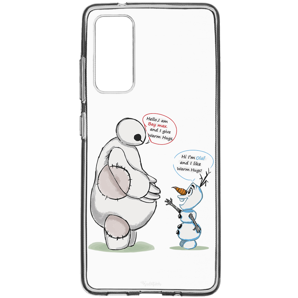 کاور طرح Olaf &amp; Baymax مناسب برای گوشی موبایل سامسونگ Galaxy S20 FE