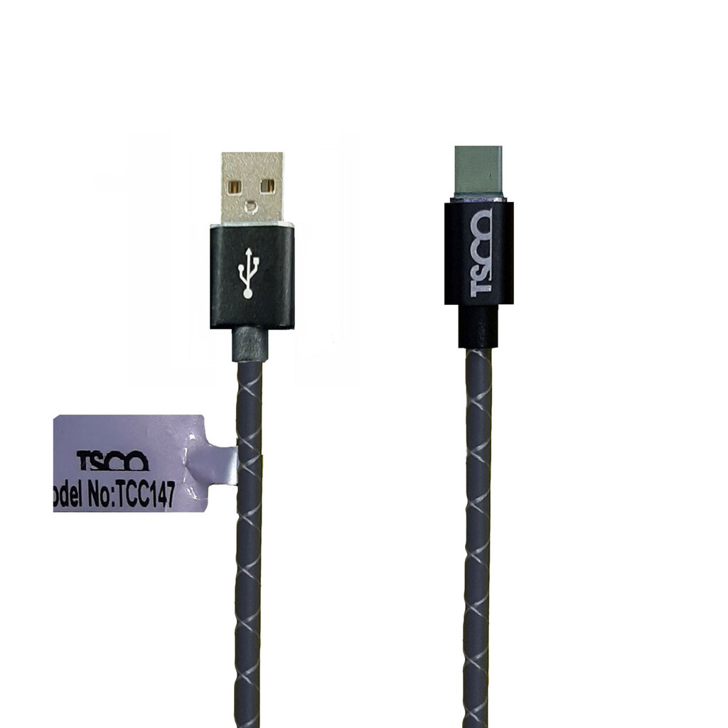 کابل شارژ و دیتا تایپ سی تسکو مدل TCC-147