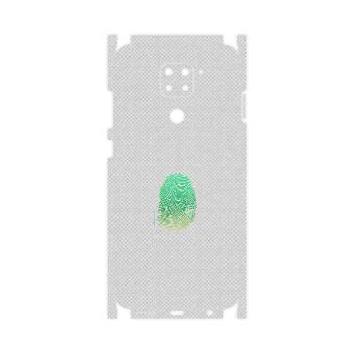 برچسب پوششی ماهوت مدل Minimal Fingerprint-FullSkin مناسب برای گوشی موبایل شیائومی Redmi Note 9