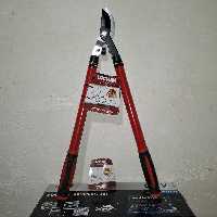 قیچی شاخه زن دسته تاشو بزرگ لوچان LOCHAN تیغه فولادی قیچی باغبانی لوچان 