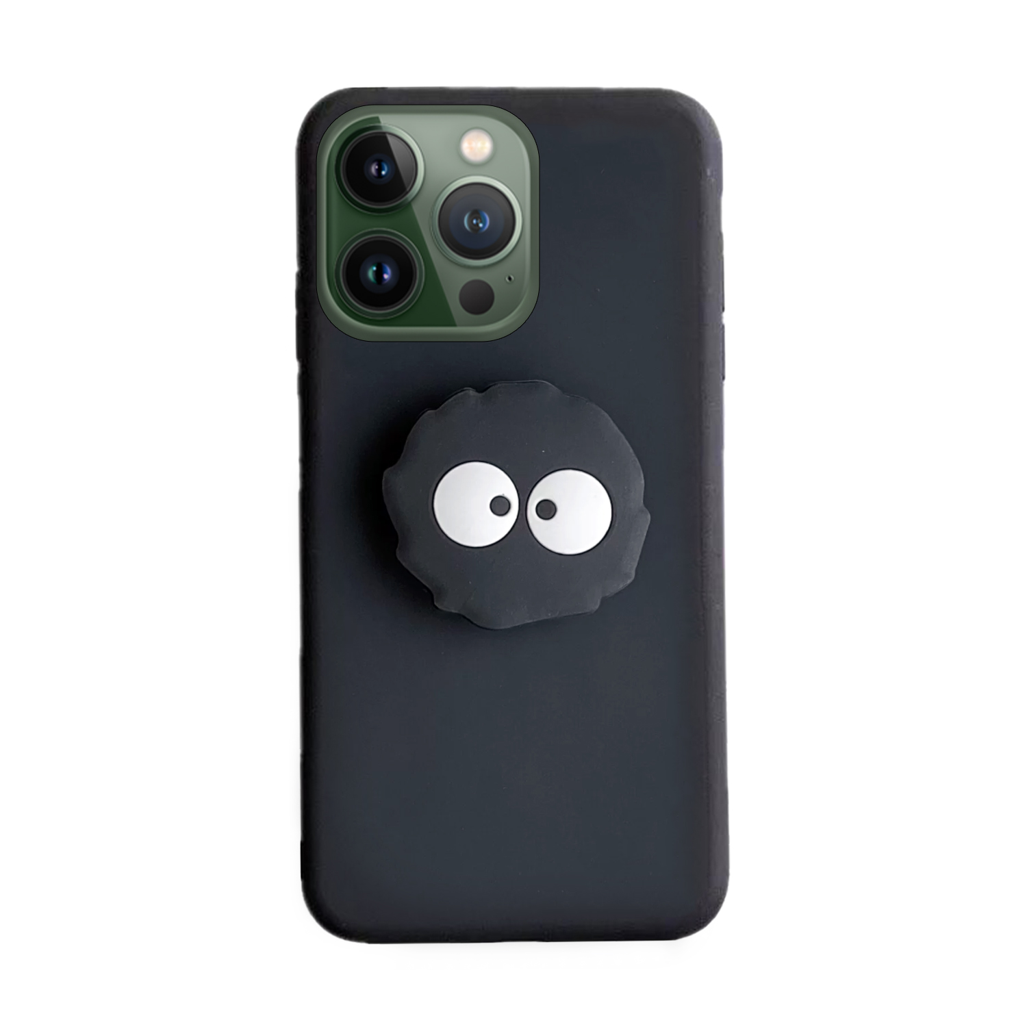 کاور مدل هپل میکروب مناسب برای گوشی موبایل اپل iPhone 13 Pro به همراه پاپ سوکت