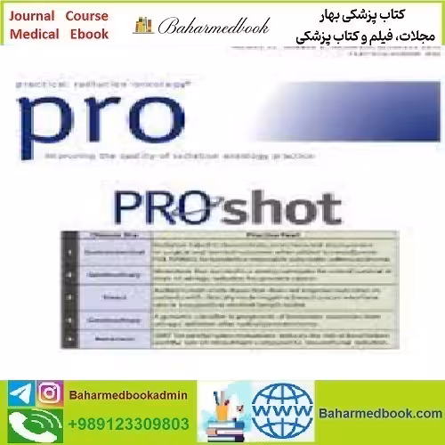 Practical Radiation Oncology Volume 12 Issue 1 to 6 2022 TRUE