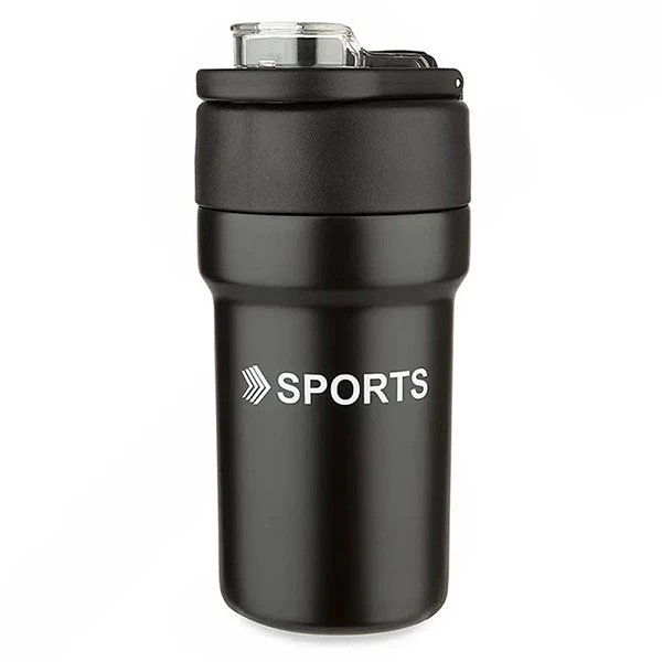 ماگ سفری مدل استیل دوجداره کد SPORTS NEW P گنجایش 05 لیتر