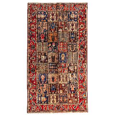 فرش دستبافت پنج متری مدل بختیار کد 97.1554