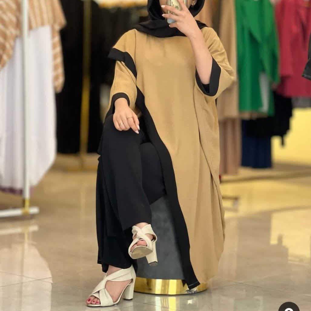 مانتو شلوار ابرو بادی.
