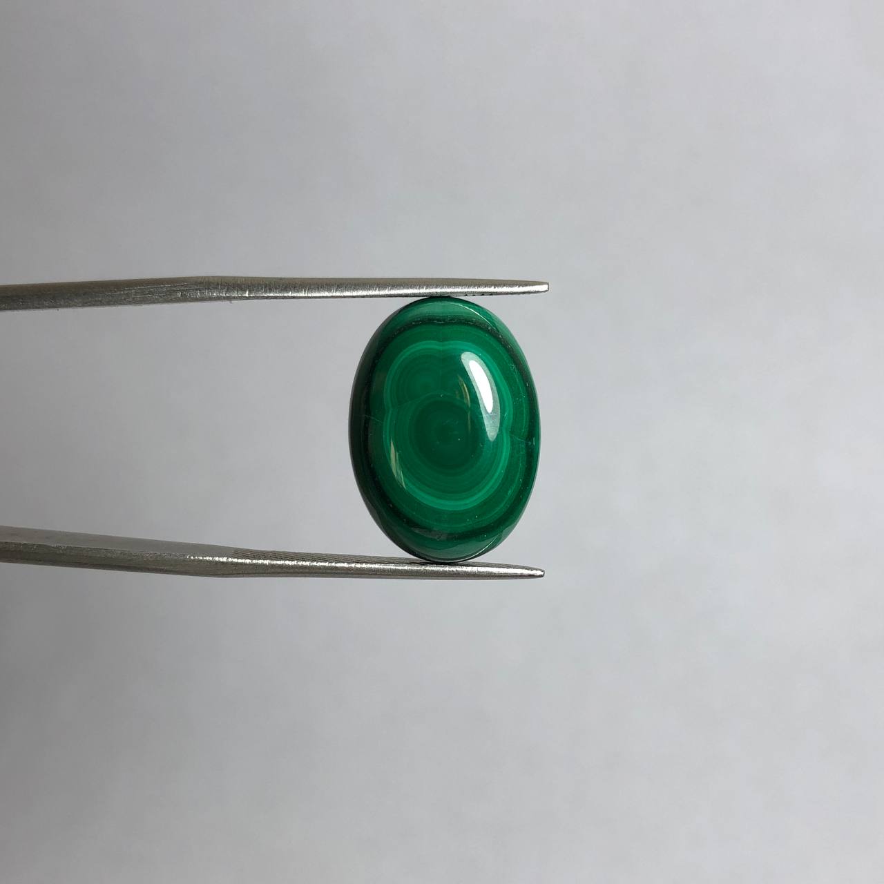 نگین مالاکیت طبیعی بیضی 3گرمی 240538