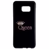 کاور طرح queen کد 876 مناسب برای گوشی موبایل سامسونگ galaxy s7 edge