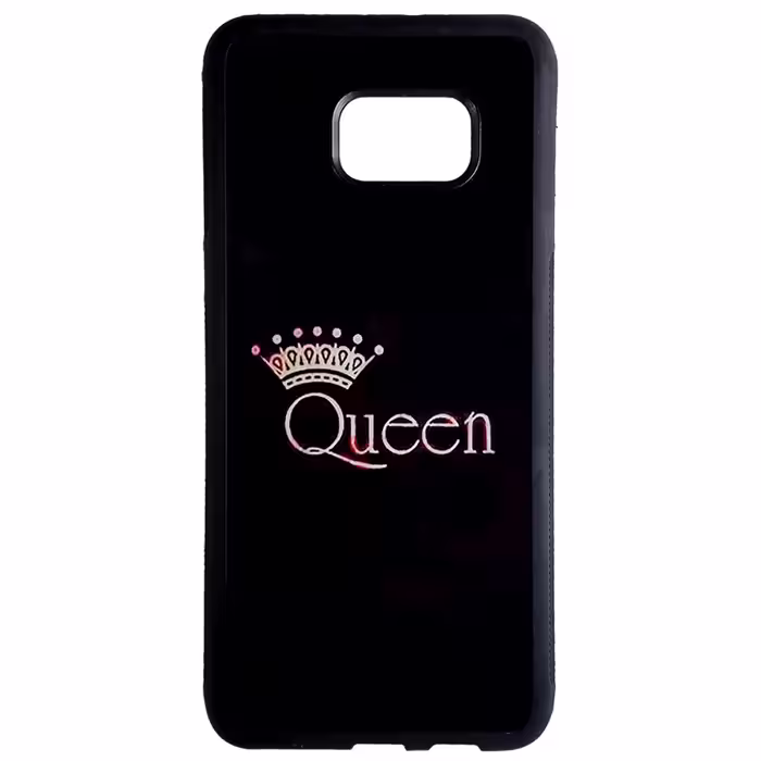 کاور طرح queen کد 876 مناسب برای گوشی موبایل سامسونگ galaxy s7 edge