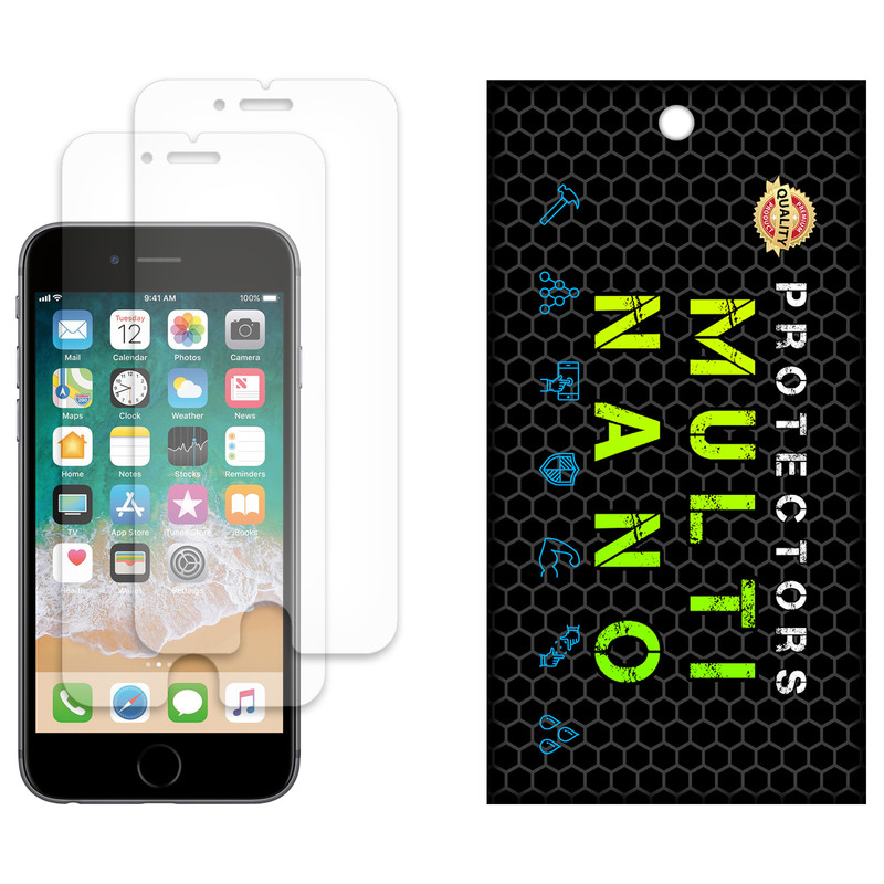 محافظ صفحه نمایش مات مولتی نانو مدل X-S2M مناسب برای گوشی موبایل اپل iPhone 6s بسته دو عددی | کالا برتری