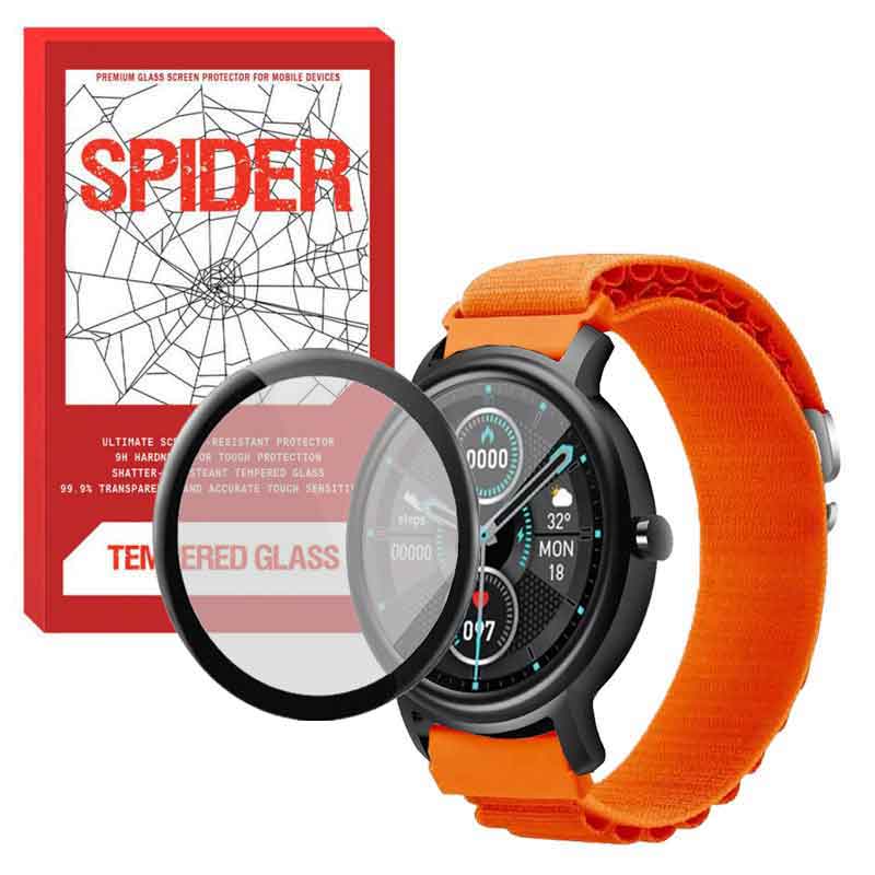 بند اسپایدر مدل LOOP ALPINE مناسب برای ساعت هوشمند میبرو Lite به همراه محافظ صفحه نمایش