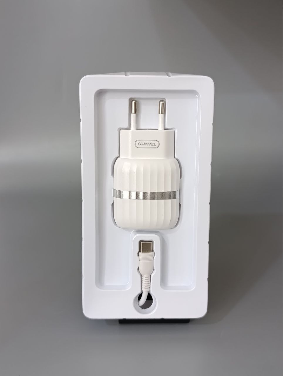 آداپتور شارژر ترانیو TRANYOO T-V50 TYPE C 2 In 1