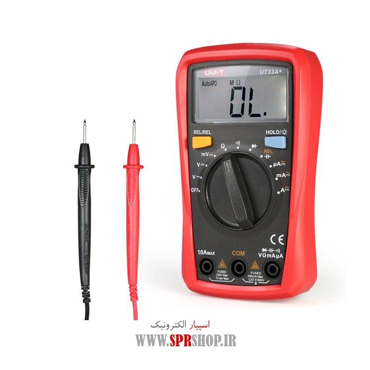 اهم متر ديجيتال UNI-T UT33A PLUS
