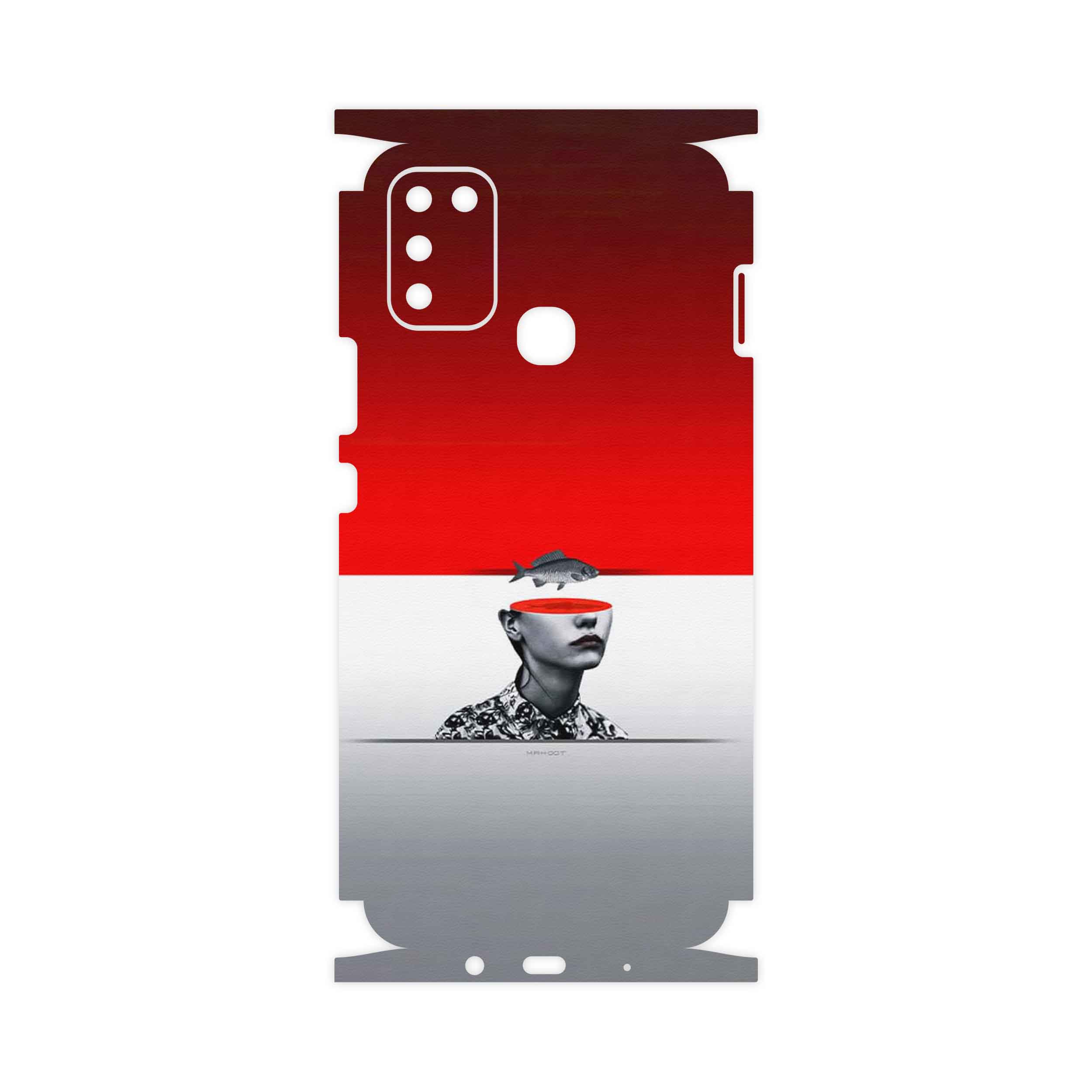 برچسب پوششی ماهوت مدل Collage of surreal Portrait of Women 1-FullSkin مناسب برای گوشی موبایل اینفینیکس Hot 11 Play