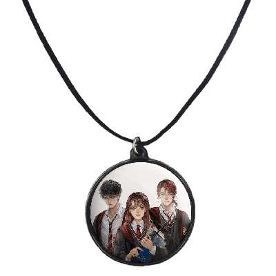 گردنبند پرمانه طرح Harry Potter کد pmb.23989 مدل دو طرفه