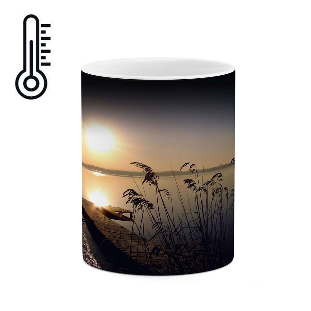 ماگ حرارتی کاکتی طرح منظره مدل mgh16399