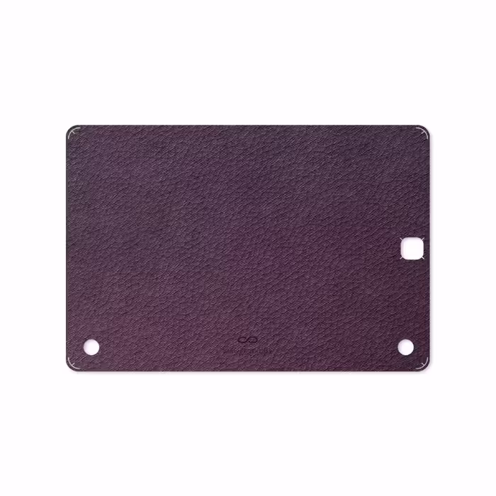 برچسب پوششی ماهوت مدل Purple-Leather مناسب برای تبلت سامسونگ Galaxy Tab A 9.7 2015 T555