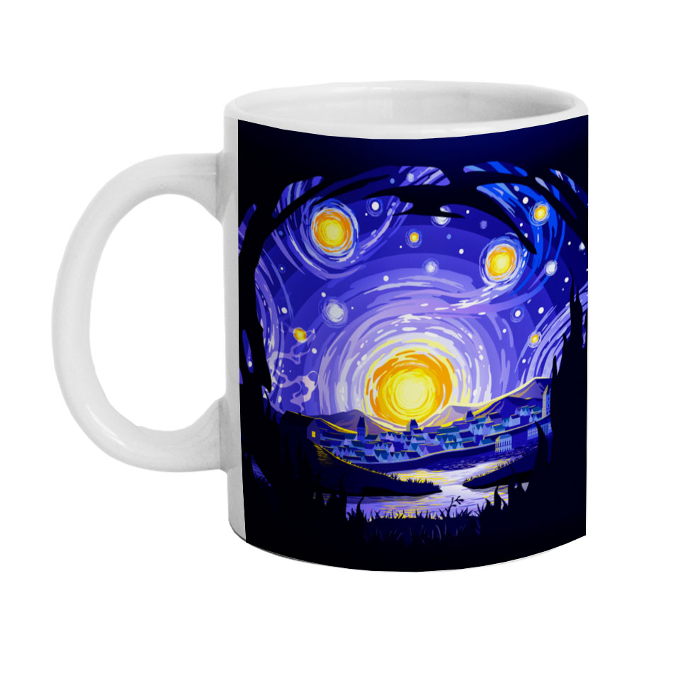 ماگ دارلی طرح کهکشان مدل DarlyM996