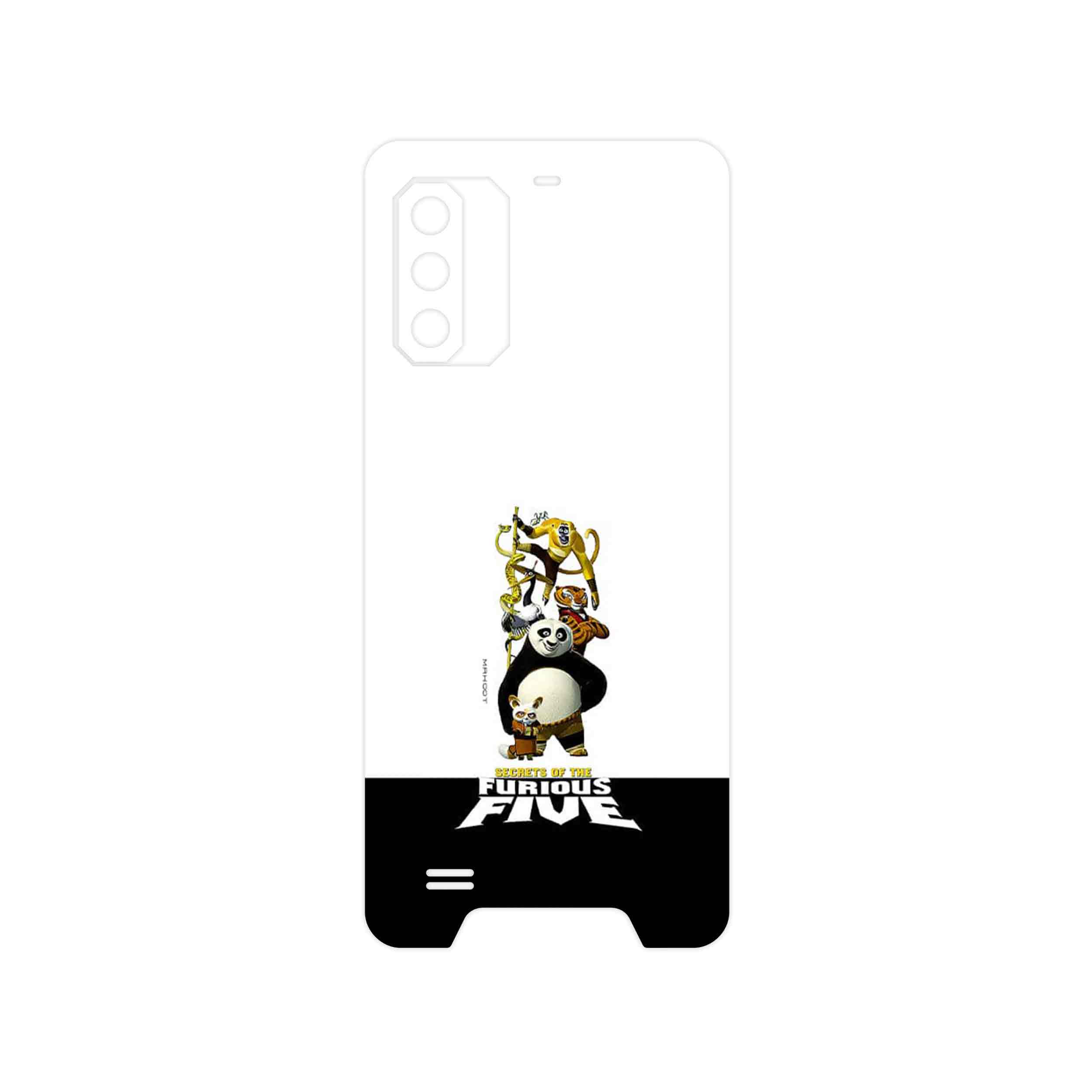 برچسب پوششی ماهوت مدل Kung Fu Panda مناسب برای گوشی موبایل یولفون Armor 7