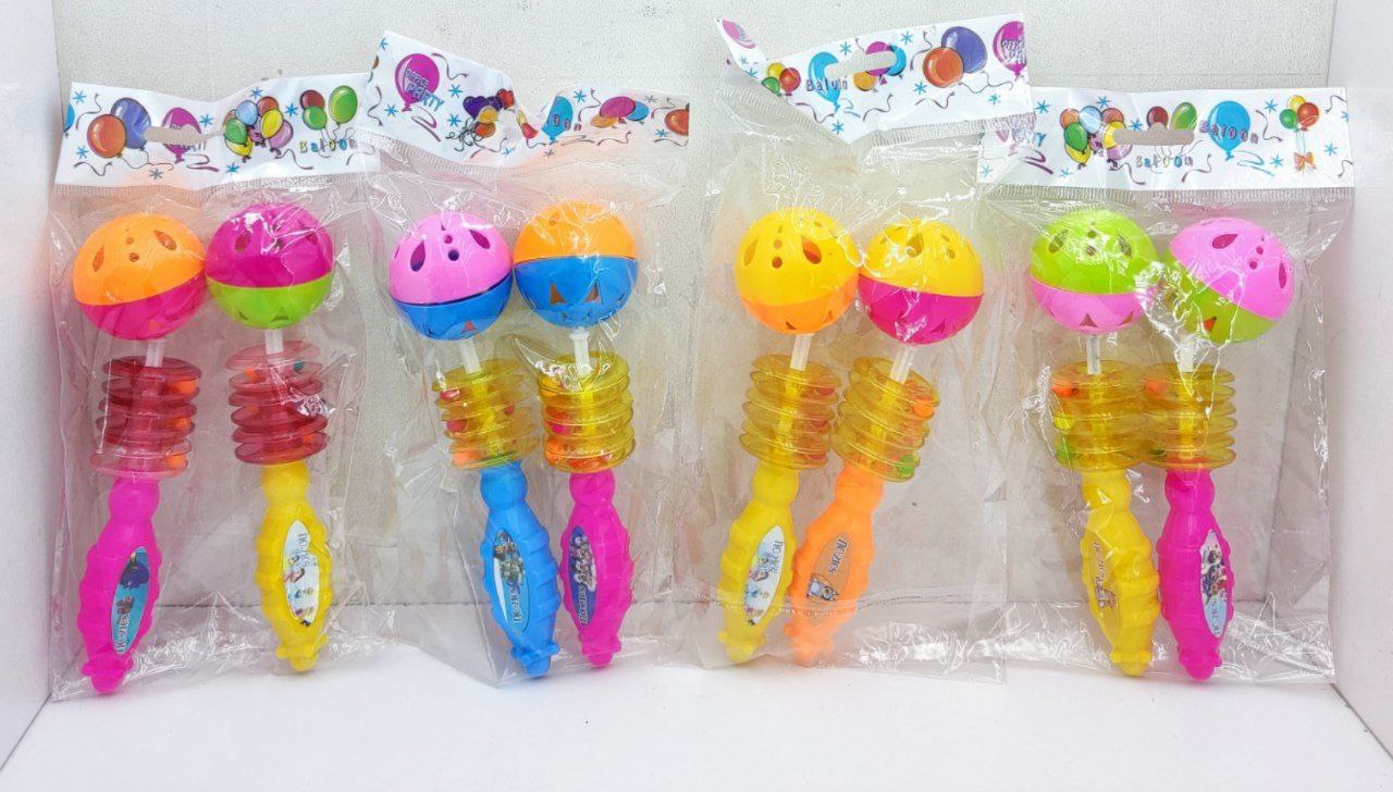 جغجغه سر توپی دو عددی سلفونی خارجی