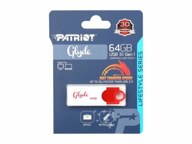 فلش مموری پاتریوت گلاید 64 گیگ